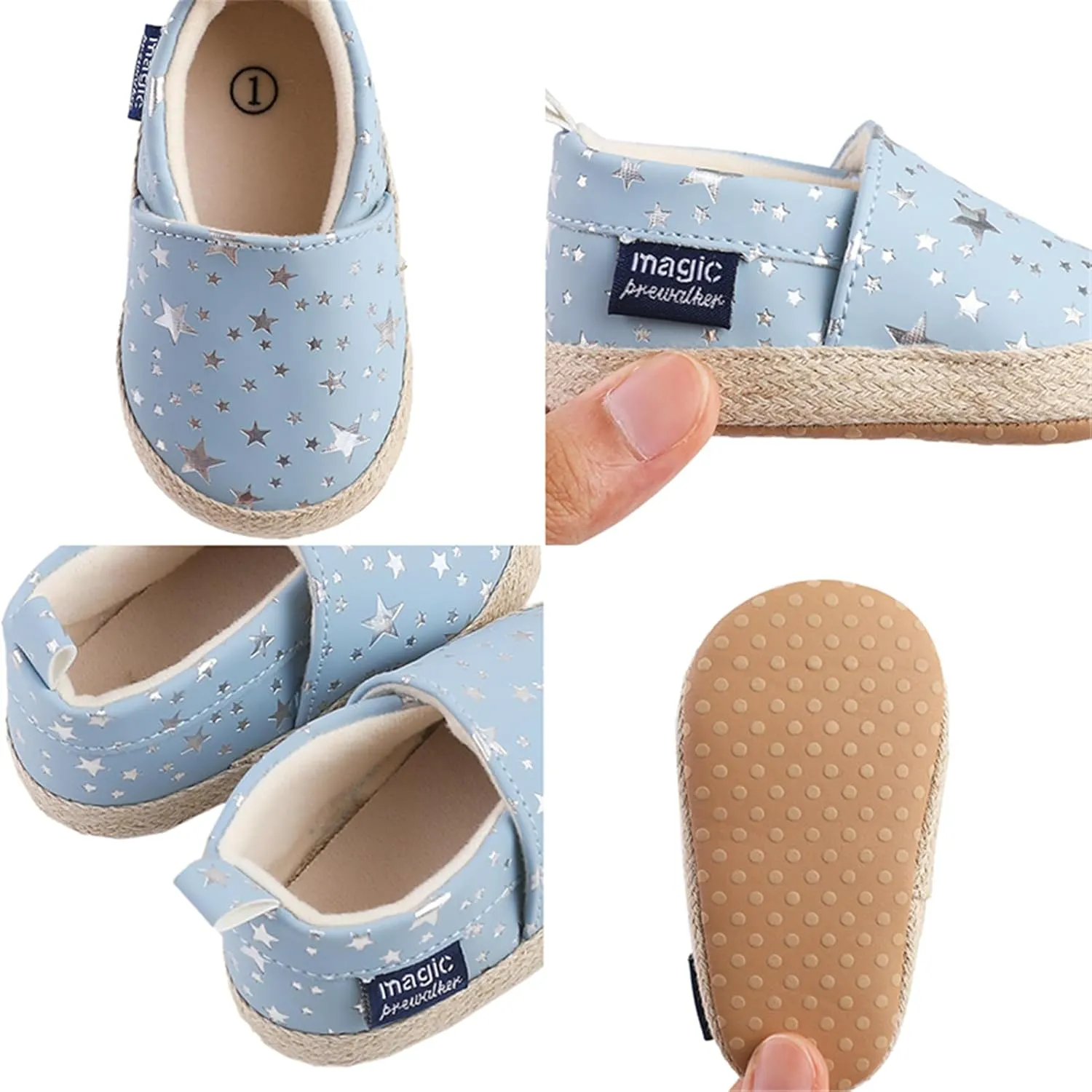 Baby Boys Girls Moccasins Sneakers Soft Sole Tassels Prewalker Anti-Slip Shoes