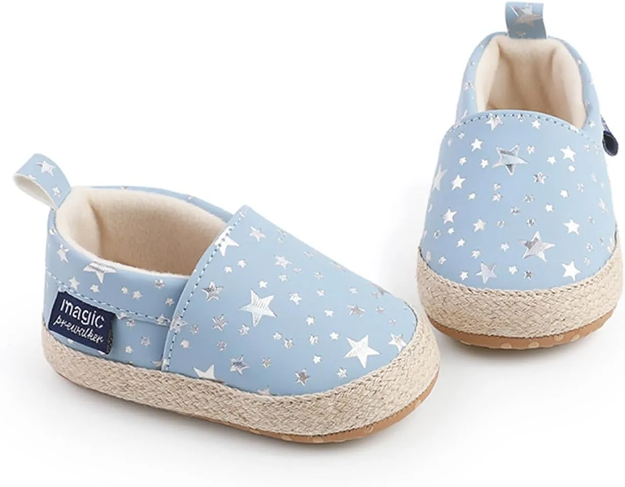 Baby Boys Girls Moccasins Sneakers Soft Sole Tassels Prewalker Anti-Slip Shoes