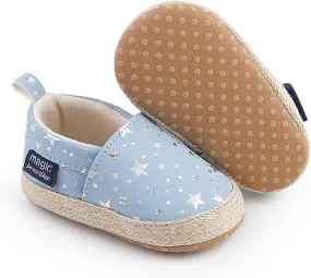 Baby Boys Girls Moccasins Sneakers Soft Sole Tassels Prewalker Anti-Slip Shoes