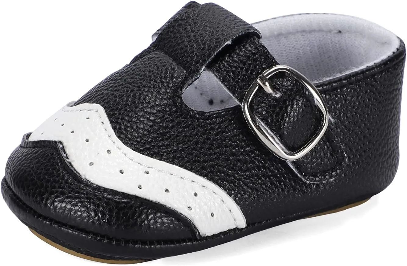 ESTAMICO Baby Boys Girls Toddler Sneaker Anti-Slip First Walkers Crib Shoes