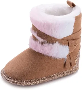 Infant Snow Boots Premium Soft Sole Anti-Slip Warm Winter Prewalker Toddler Boots