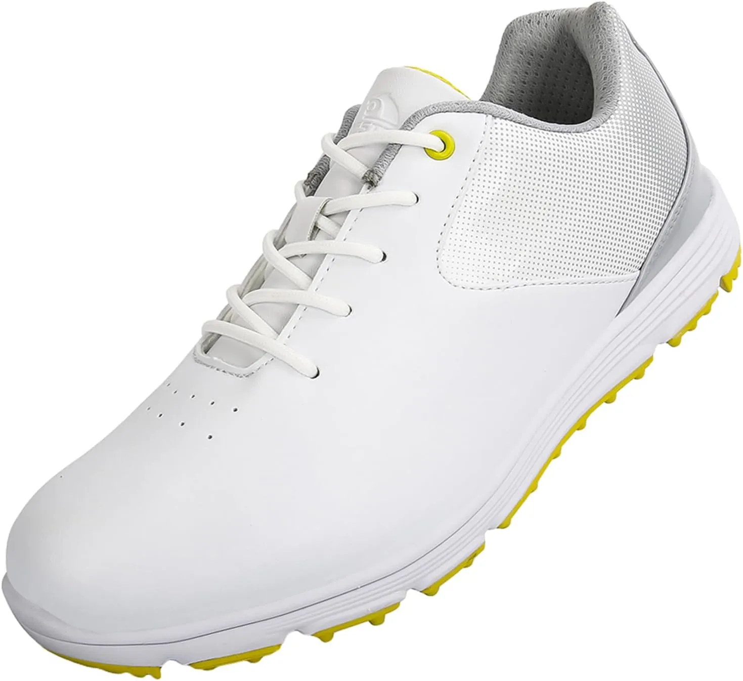JiuQing Golf Shoes Men Spikeless Professional Golfing Trainers Waterproof Outdoor Anti Slip Walking Shoes