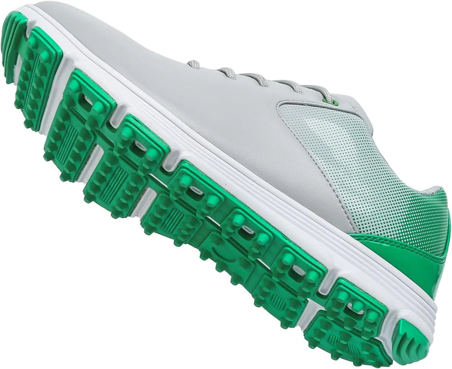 JiuQing Golf Shoes Men Spikeless Professional Golfing Trainers Waterproof Outdoor Anti Slip Walking Shoes