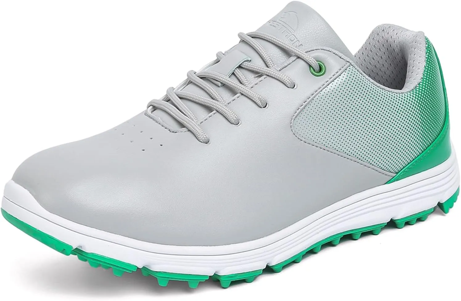 JiuQing Golf Shoes Men Spikeless Professional Golfing Trainers Waterproof Outdoor Anti Slip Walking Shoes