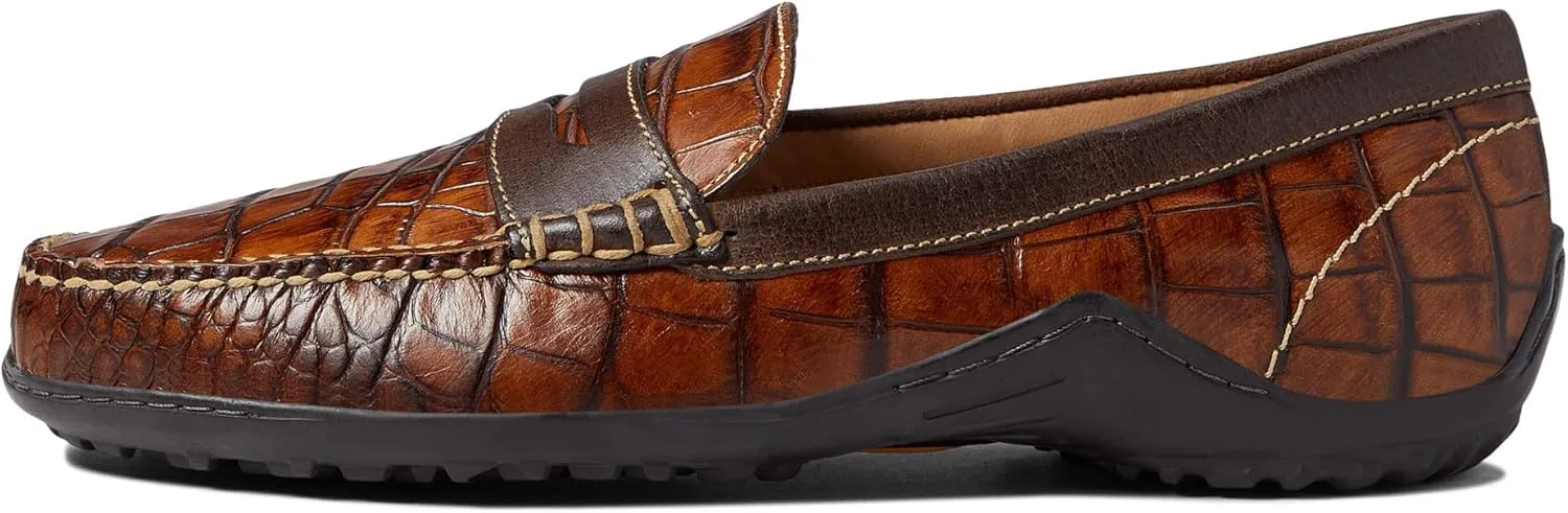 Martin Dingman Bill Penny Shoes for Men  Ideal for Work and Leisure  Leather Construction  Slip-on