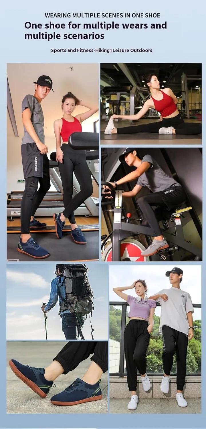 Men's Canvas Sneakers Breathable Low-Top Lace-Up Shoes with Non-Slip Sole Casual Fashion - Breathable Mesh Shoes for Men