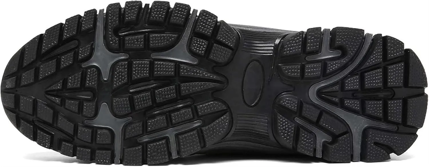 Men's Fashion Outdoor Loafers Non-Slip Wear-Resistant Waterproof Sports Shoes Round Toe Comfortable Breathable Casual Shoes