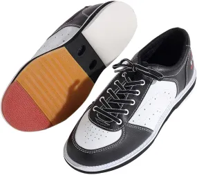 ONAIC Mens Bowls Trainers Fashion Anti-Slip Wear-Resistant Bowls Sneakers Lightweight Lace Up Bowling Shoes