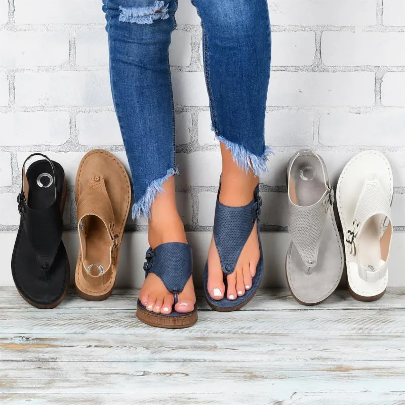 Platform large size sandals women's shoes