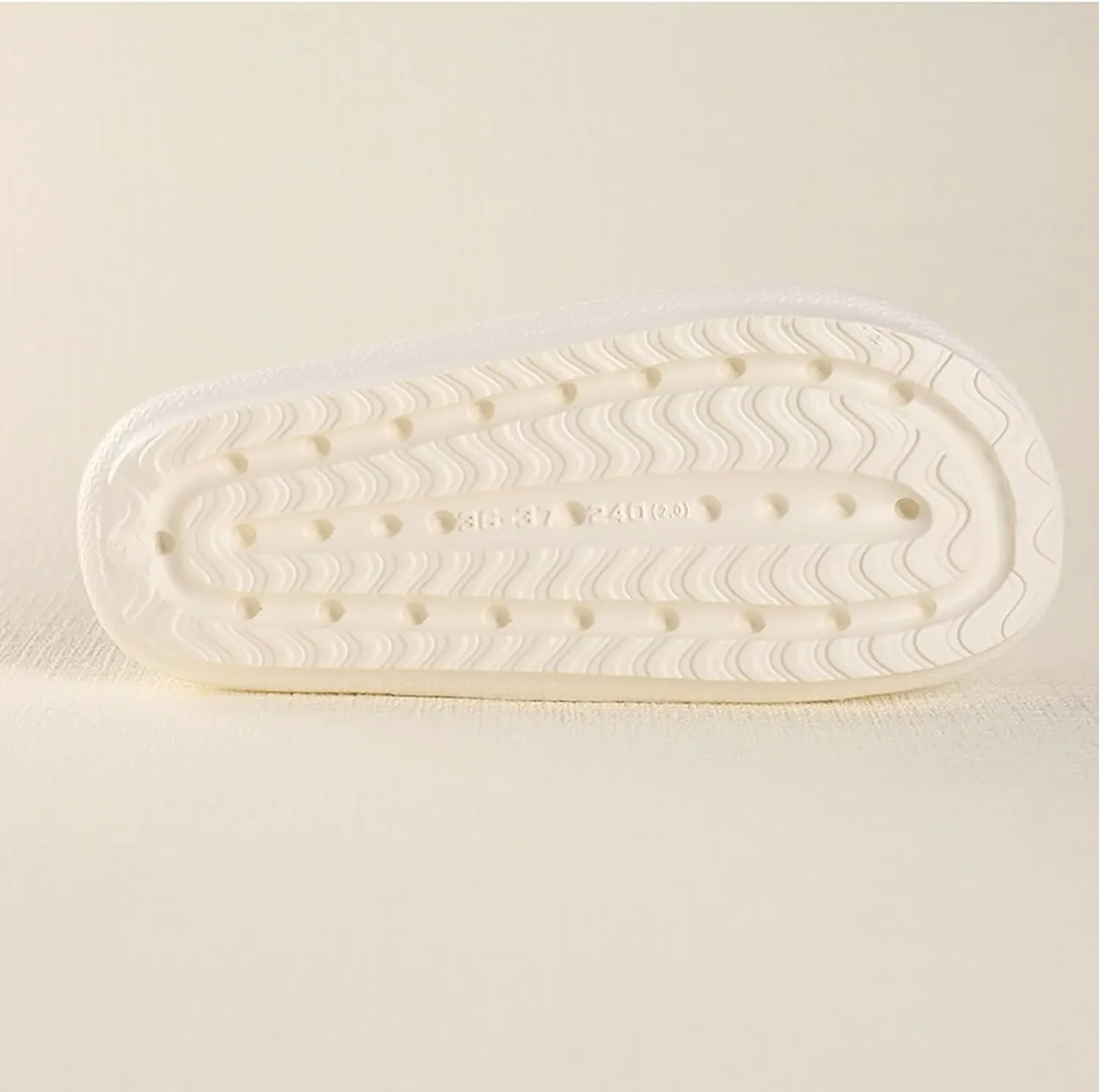 Slider Women Men Open Toe Cloud Slippers Thick Sole Sandals Ladies Swim Beach Pool Non-Slip Shoe Shower Bath Slipper