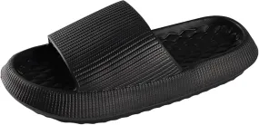 Slider Women Men Open Toe Cloud Slippers Thick Sole Sandals Ladies Swim Beach Pool Non-Slip Shoe Shower Bath Slipper