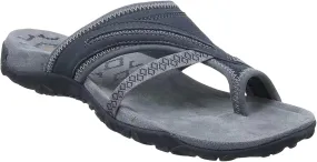 Smoneyful Women's Post Orthopedic Arch Support Sandals with Toe Ring Loop Flip Flops Comfort for Plantar Fasciitis