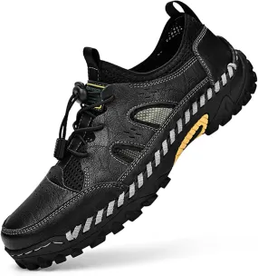 SOLPNOW Men's Quick-Drying Sports Water Shoes,Soft Breathable Lightweight Outdoor Non-Slip Sports Sandals,Suitable for Fishing Camping Hiking Hiking Sports Shoes