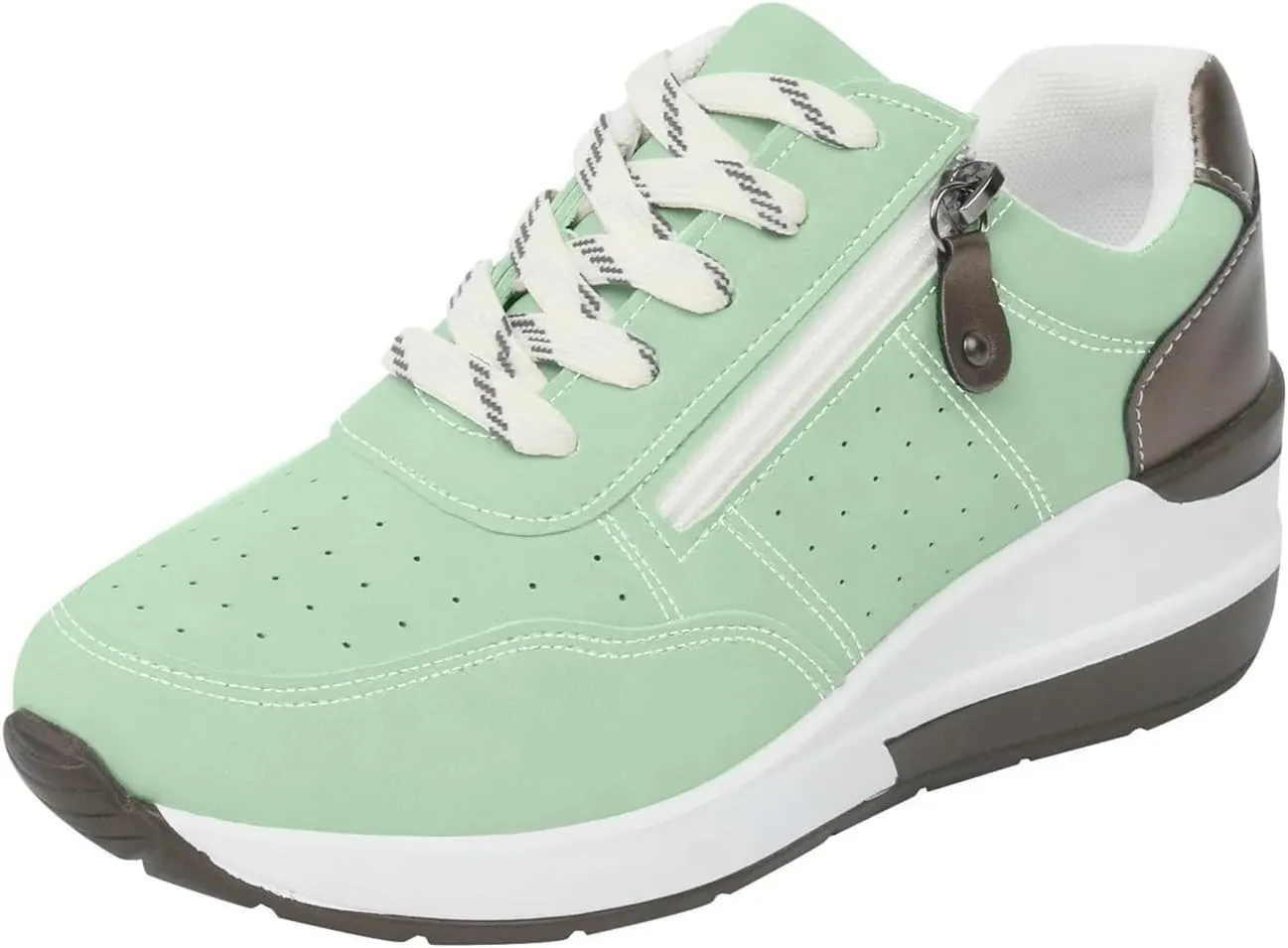 Women Tennis Shoes Fashion Sneakers Orthopedic Comfort Wear Shoes for Women Nurses Platform Slip On Shoe Walking Running Casual Shoe Sneakers Comfortable Lightweight Breathable