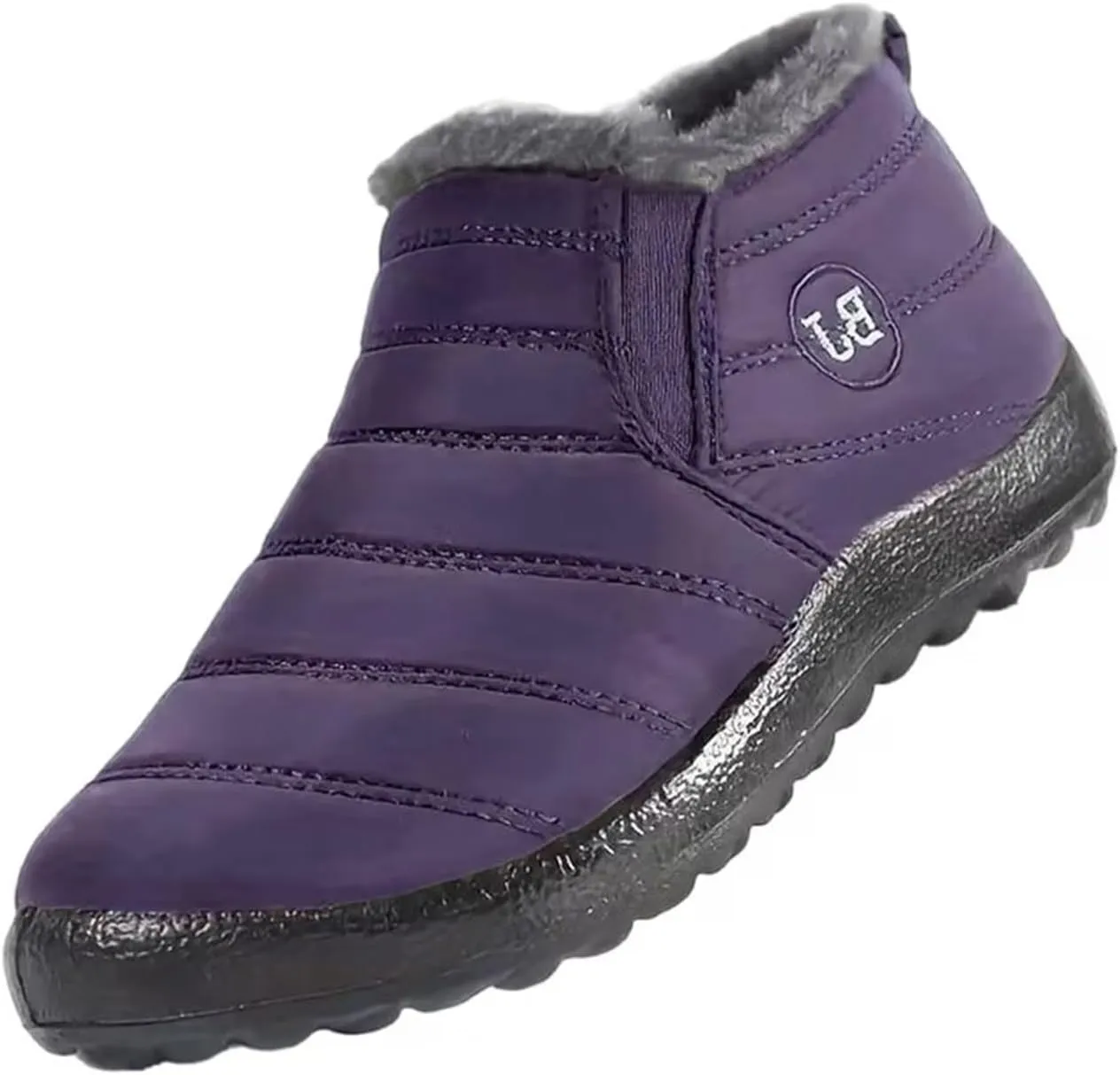 Womens Boots Winter Black Slip On Boots Waterproof Ladies for Women Boot with Comfort Barefoot Shoes Grounded Footwear Hiking Womens Cowboy Boots Snow Booties for Men