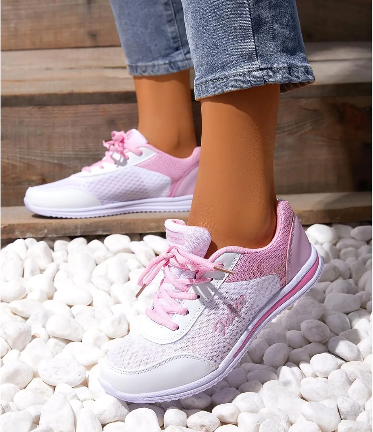 Womens Orthopedic Slip On Loafers with Arch Support Comfortable Walking Shoes Casual Sneakers Plantar Fasciitis Relief Foot Pain Diabetic Feet