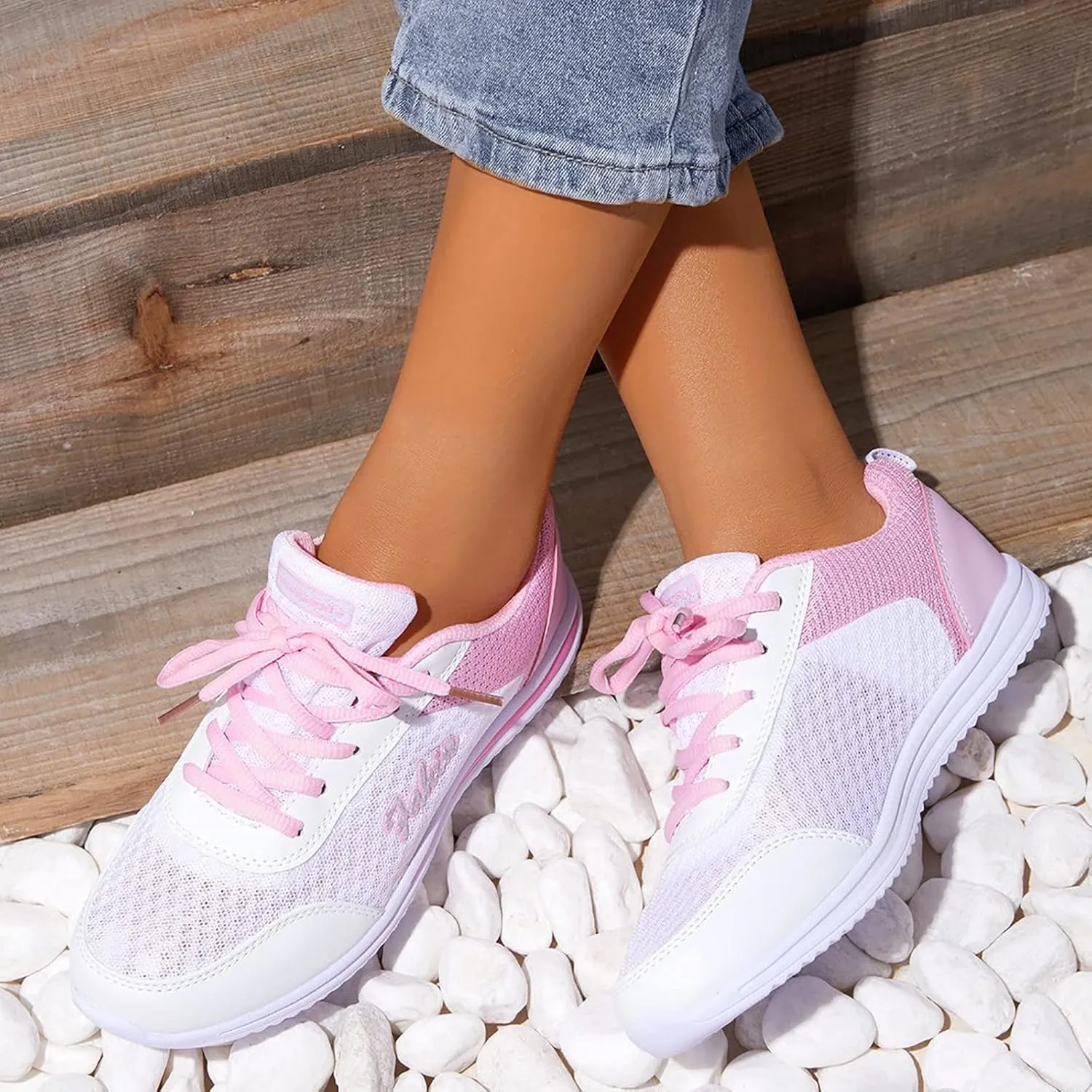 Womens Orthopedic Slip On Loafers with Arch Support Comfortable Walking Shoes Casual Sneakers Plantar Fasciitis Relief Foot Pain Diabetic Feet