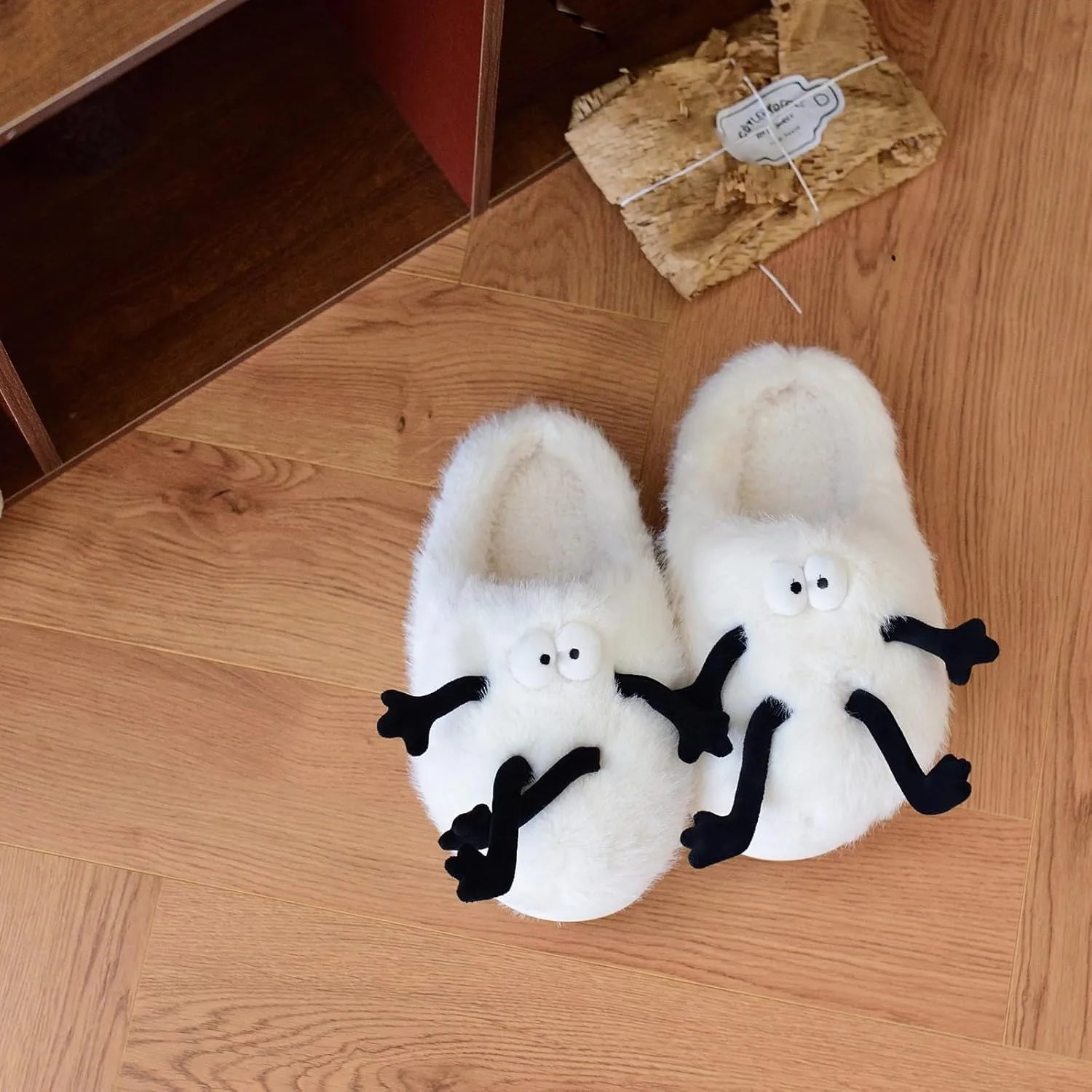 XIXITIAO Bunny Slippers for Women,Bear Slippers for Men,Cute Animal Fluffy Slippers,Cozy Kawaii Slippers,Character Slippers,Funny Couple Slippers,Teddy Bear Slippers,Pink Rabbit Slippers